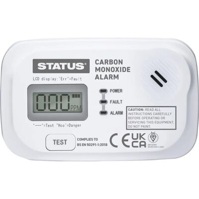 Status - SDCMA3XAA1PB4 - White - Carbon Monoxide Alarm Status - SDCMA3XAA1PB4 - White - Carbon Monoxide Alarm