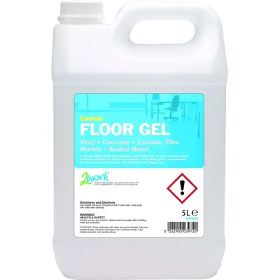 2Work 2W04569 Lemon Floor Gel - Floor cleaner/restorer 2Work 2W04569 Lemon Floor Gel - Floor cleaner/restorer