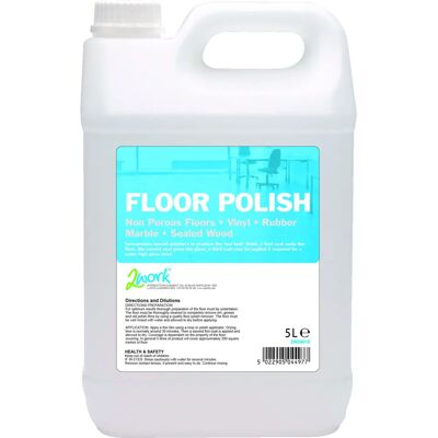 2Work 2W04610 Floor Cleaner - Wet Look Shine - All Non-Porous Floors 2Work 2W04610 Floor Cleaner - Wet Look Shine - All Non-Porous Floors
