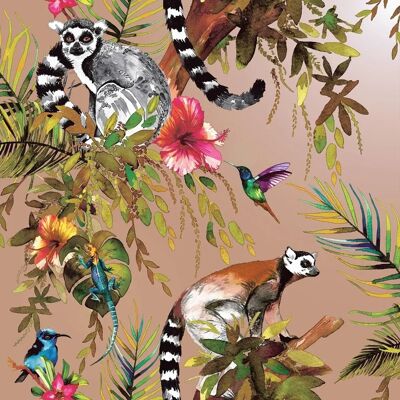 Holden Decor Lemur Rose Gold Wallcovering - Wallcovering Holden Decor Lemur Rose Gold Wallcovering - Wallcovering