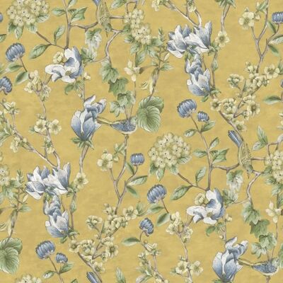 Holden Decor Model 13601 Floral Bird Trail Ochre Wallpaper Holden Decor Model 13601 Floral Bird Trail Ochre Wallpaper