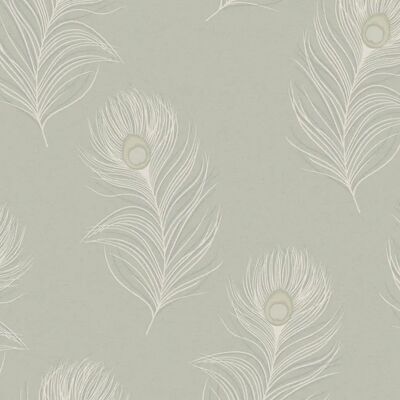 Holden Decor Pavona Heavyweight Vinyl Wallpaper - Sage Green - Heavyweight vinyl wallpaper Holden Decor Pavona Heavyweight Vinyl Wallpaper - Sage Green - Heavyweight vinyl wallpaper