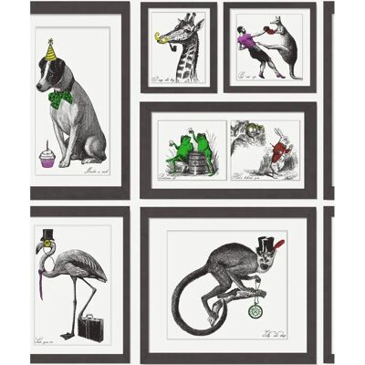 Holden Decor Collage de Chiens Fous Multi - Papier Peint Original - Publicité Holden Decor Collage de Chiens Fous Multi - Papier Peint Original - Publicité