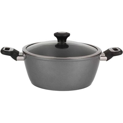Thomas Titanium 5L Casserole - 26cm with Glass Lid Thomas Titanium 5L Casserole - 26cm with Glass Lid