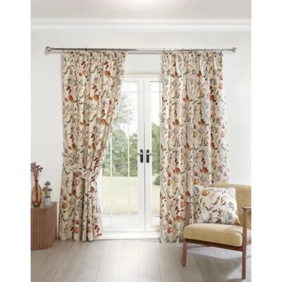 Sundour Grove Fully Lined Floral Multi Curtains - Curtains Sundour Grove Fully Lined Floral Multi Curtains - Curtains