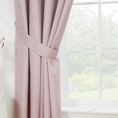Sundour Eclipse Pink Blackout Curtains - Curtain Pair - 117cm x 229cm Sundour Eclipse Pink Blackout Curtains - Curtain Pair - 117cm x 229cm