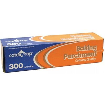 Caterwrap Baking Parchment Paper - 75m Roll - Non-Stick & Fat-Free Caterwrap Baking Parchment Paper - 75m Roll - Non-Stick & Fat-Free