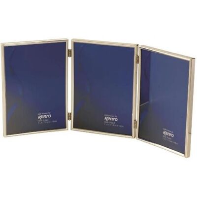 Kenro - SY1015/3 - Silver - Two Apertures - Picture Frame Kenro - SY1015/3 - Silver - Two Apertures - Picture Frame