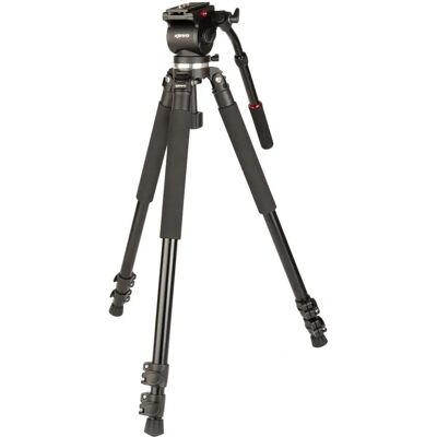 Kenro Aluminium Video Tripod Kit - Tripod Kenro Aluminium Video Tripod Kit - Tripod