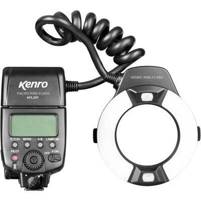 Kenro KFL201C Ringblitz für Canon Makrofotografie Kenro KFL201C Ringblitz für Canon Makrofotografie