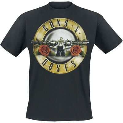 Guns N' Roses Svart Kortermet T-Skjorte - Vanlig Passform Guns N' Roses Svart Kortermet T-Skjorte - Vanlig Passform