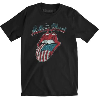 The Rolling Stones Tour of America 78 T-Shirt Svart The Rolling Stones Tour of America 78 T-Shirt Svart