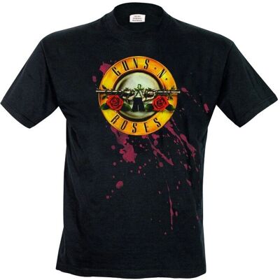 Guns N' Roses Guns N Roses Bullets And Blood T Shirt - Tricou Guns N' Roses Guns N Roses Bullets And Blood T Shirt - Tricou