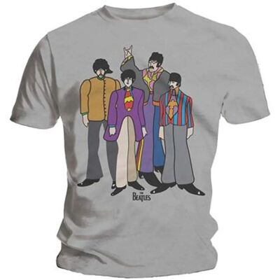 The Beatles Grå T-shirt - Officiell Band T-shirt The Beatles Grå T-shirt - Officiell Band T-shirt