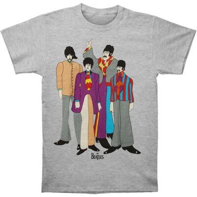 The Beatles Official T-shirt - Submarine Grey X-large - T-shirt The Beatles Official T-shirt - Submarine Grey X-large - T-shirt