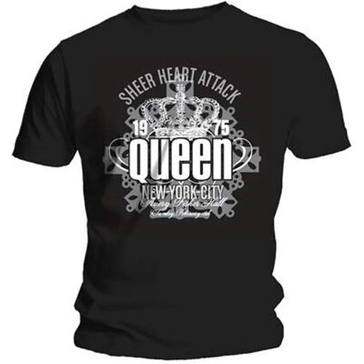 HeyRusty Drottning | Officiell band T-shirt | Ren hjärtattack svart Small - T-shirt HeyRusty Drottning | Officiell band T-shirt | Ren hjärtattack svart Small - T-shirt