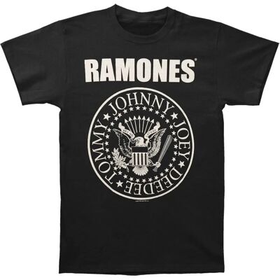 Tricou Ramones de Hey Rusty - Imprimare față și spate - Negru - Unisex Tricou Ramones de Hey Rusty - Imprimare față și spate - Negru - Unisex