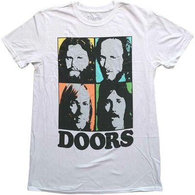 HeyRusty The Doors - Officiell band T-shirt - Vit - T-shirt HeyRusty The Doors - Officiell band T-shirt - Vit - T-shirt