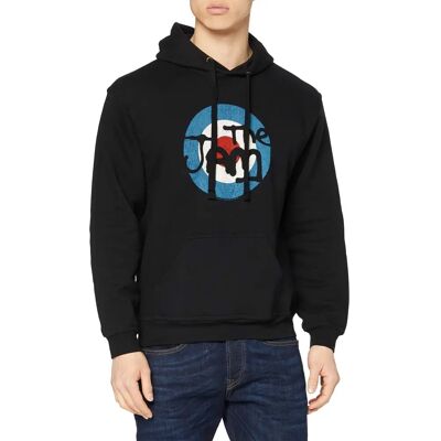 The Jam Logo Svart Unisex Hoodie - Pullover The Jam Logo Svart Unisex Hoodie - Pullover