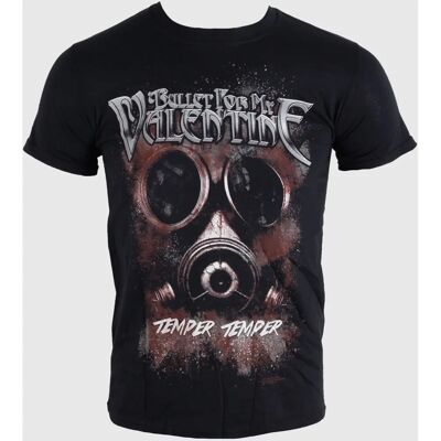 Černé tričko Bullet For My Valentine Temper Temper Gas Mask Černé tričko Bullet For My Valentine Temper Temper Gas Mask