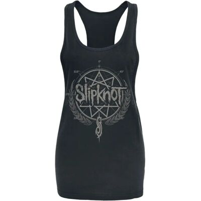 Slipknot - Blurry - Toppi - XS XL - Nainen - musta - Top de Slipknot - Blurry - XS XL - pour Femme - noir - noir - Female - XL Slipknot - Blurry - Toppi - XS XL - Nainen - musta - Top de Slipknot - Blurry - XS XL - pour Femme - noir - noir - Female - XL