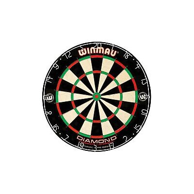 Winmau Diamond Plus Dartboard Cabinet - Black - Dart Set & Accessories Winmau Diamond Plus Dartboard Cabinet - Black - Dart Set & Accessories