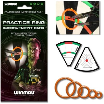 Winmau Simon Whitlock Übungskreise - Dart-Training Winmau Simon Whitlock Übungskreise - Dart-Training