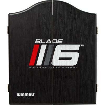 Winmau Blade 6 Dartskabinet - Schwarz Winmau Blade 6 Dartskabinet - Schwarz