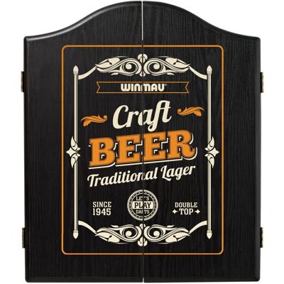 Winmau Beer Design Deluxe Dartboard Cabinet - Dartboard Cabinet Winmau Beer Design Deluxe Dartboard Cabinet - Dartboard Cabinet