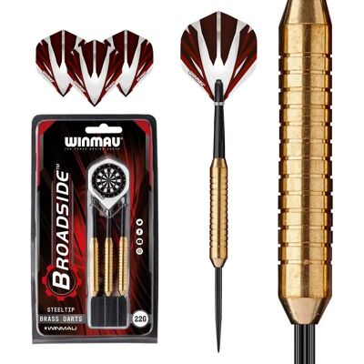 Winmau Messing Broadside Darts - 22g voor Beginners Winmau Messing Broadside Darts - 22g voor Beginners