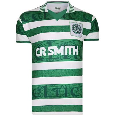 Score Draw Celtic 1996 Retro Football Shirt - Green - Large Score Draw Celtic 1996 Retro Football Shirt - Green - Large