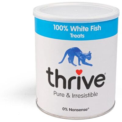 Thrive Weiße Fisch Katzenleckerlis - Katzensnacks Thrive Weiße Fisch Katzenleckerlis - Katzensnacks