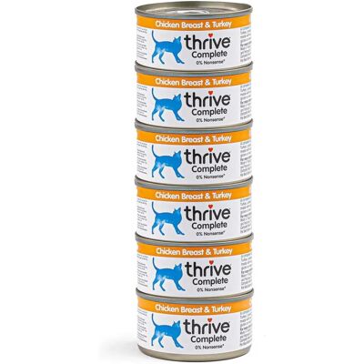 Thrive Thrive Complete Chicken Turkey Wet Cat Food - 75g Thrive Thrive Complete Chicken Turkey Wet Cat Food - 75g