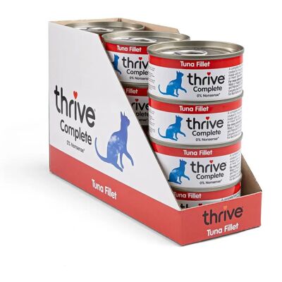 Pro-Ject Thrive Complete Adult Tuna Fillet - cat food Pro-Ject Thrive Complete Adult Tuna Fillet - cat food
