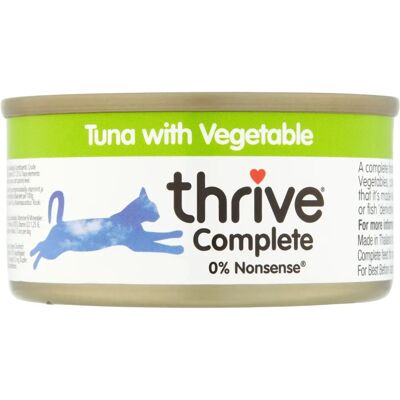 Thrive - 100% COMPLETE - 12-pack - Tuna Veg - Cat Food Thrive - 100% COMPLETE - 12-pack - Tuna Veg - Cat Food
