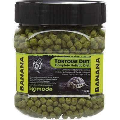 Komodo Bananengeschmack Schildkrötenfutter - 170g Dose Komodo Bananengeschmack Schildkrötenfutter - 170g Dose