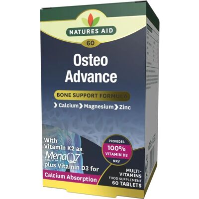 Natures Aid Osteo Advance - Bone Support Supplement Natures Aid Osteo Advance - Bone Support Supplement
