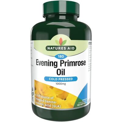 Natures Aid Ultimate Cold Pressed Evening Primrose Oil 1000mg - Menopause Support Natures Aid Ultimate Cold Pressed Evening Primrose Oil 1000mg - Menopause Support