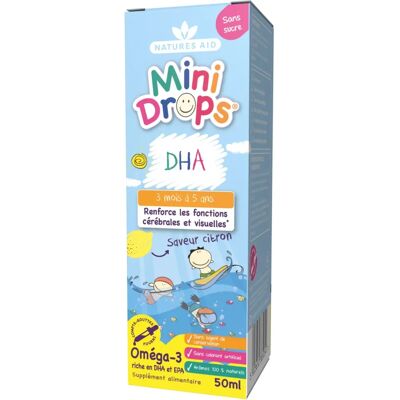 Natures Aid - DHA Mini Drops for Infants & Children - 50ml Natures Aid - DHA Mini Drops for Infants & Children - 50ml