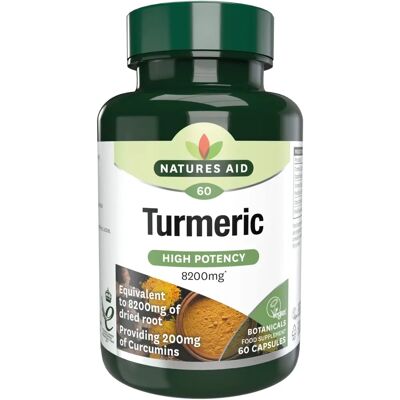 Natures Aid Natures Aid Turmeric - High Potency, Whole Herb, Capsules - Supplements Natures Aid Natures Aid Turmeric - High Potency, Whole Herb, Capsules - Supplements