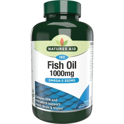 Natures Aid Fish Oil 1000mg Softgels - Fish Oil Softgels Natures Aid Fish Oil 1000mg Softgels - Fish Oil Softgels