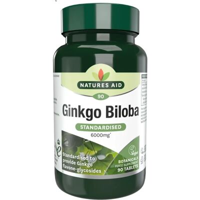 Natures Aid Ginkgo Biloba 120mg - Supplements Natures Aid Ginkgo Biloba 120mg - Supplements