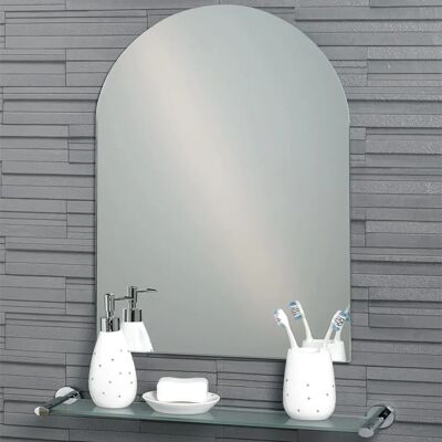 Showerdrape Hampton Small Arched Bathroom Mirror - Bathroom Mirror Showerdrape Hampton Small Arched Bathroom Mirror - Bathroom Mirror