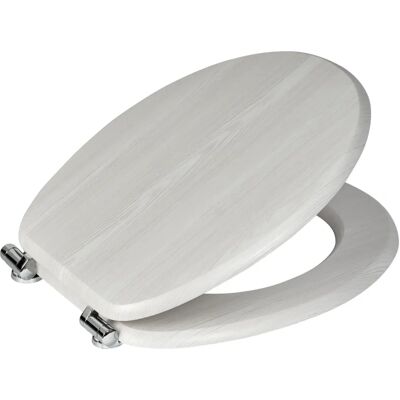 Showerdrape Norfolk Soft-Close White Oak Toilet Seat - Toilet Seat Showerdrape Norfolk Soft-Close White Oak Toilet Seat - Toilet Seat