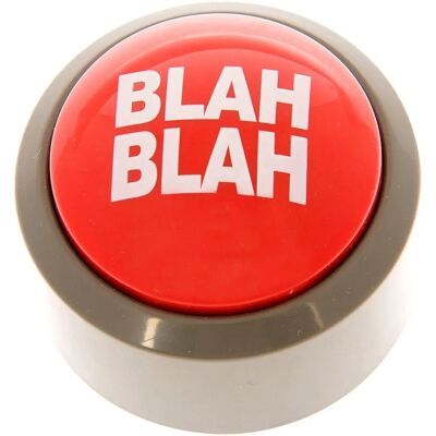 Funtime Blah Blah Button - Toy - Red - Portable Funtime Blah Blah Button - Toy - Red - Portable