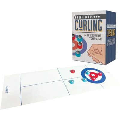 Funtime Funfingers Curling Toy - Classic Game for Kids 3+ Funtime Funfingers Curling Toy - Classic Game for Kids 3+