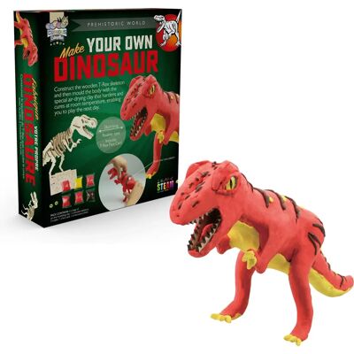 Funtime Curious Caterpillars Make Your Own Dinosaur Air Drying Clay - Educational Toy Kit Funtime Curious Caterpillars Make Your Own Dinosaur Air Drying Clay - Educational Toy Kit