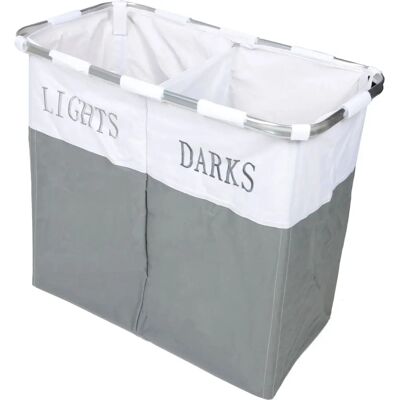 Country Club Grey Laundry Hamper - Laundry Storage Country Club Grey Laundry Hamper - Laundry Storage
