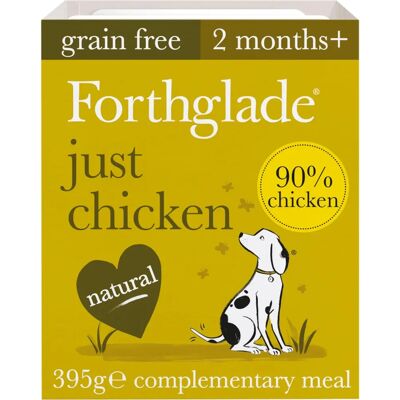 Forthglade Chicken Grain Free Dog Food - Pack of 18 Forthglade Chicken Grain Free Dog Food - Pack of 18
