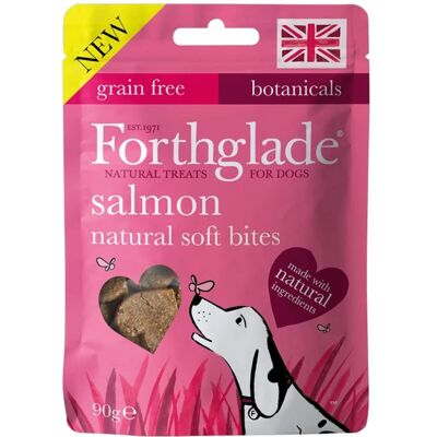 Forthglade Salmon Grain Free Soft Dog Treats - 90g Forthglade Salmon Grain Free Soft Dog Treats - 90g